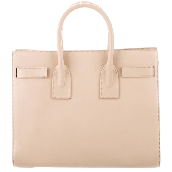 Yves Saint Laurent Small Cream Sac de Jour - Picture 2 of 4